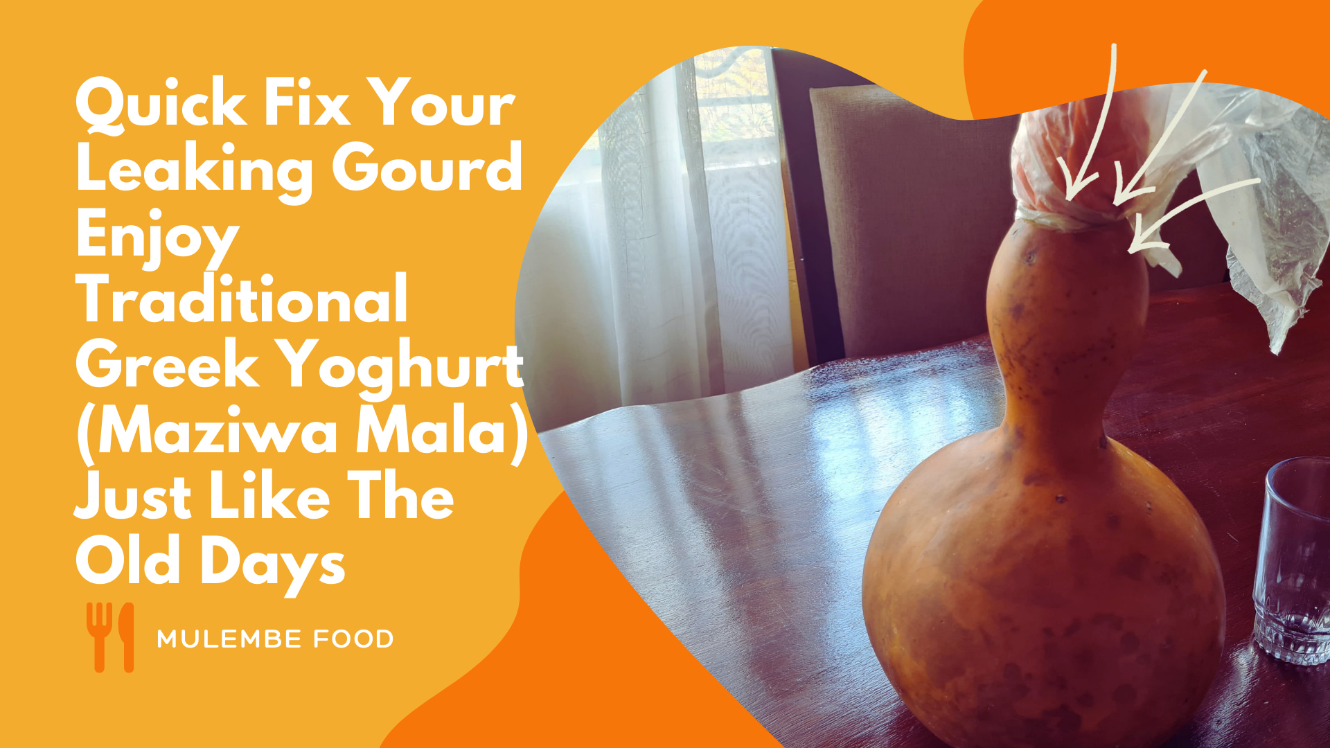 title page with image of gourd atop a wooden table