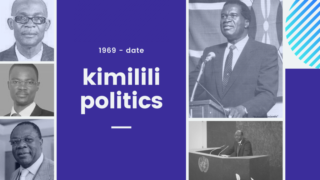kimilili politics poster image featuring the constituency's members of parliament since 1968 to date