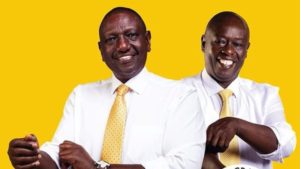 Ruto-Rigathi campaign poster