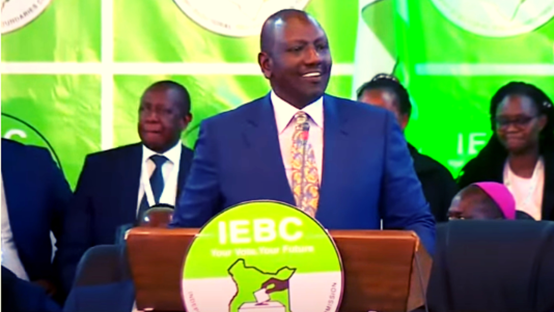 President Elect William Ruto delivers victory speech at Bomas of Kenya on 15th August 2022