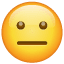 neutral face emoji in bukusu