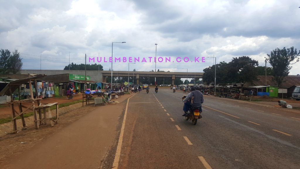 Kwa Dina Junction in Webuye, the only town in Mulembe elected to be an industrial hub