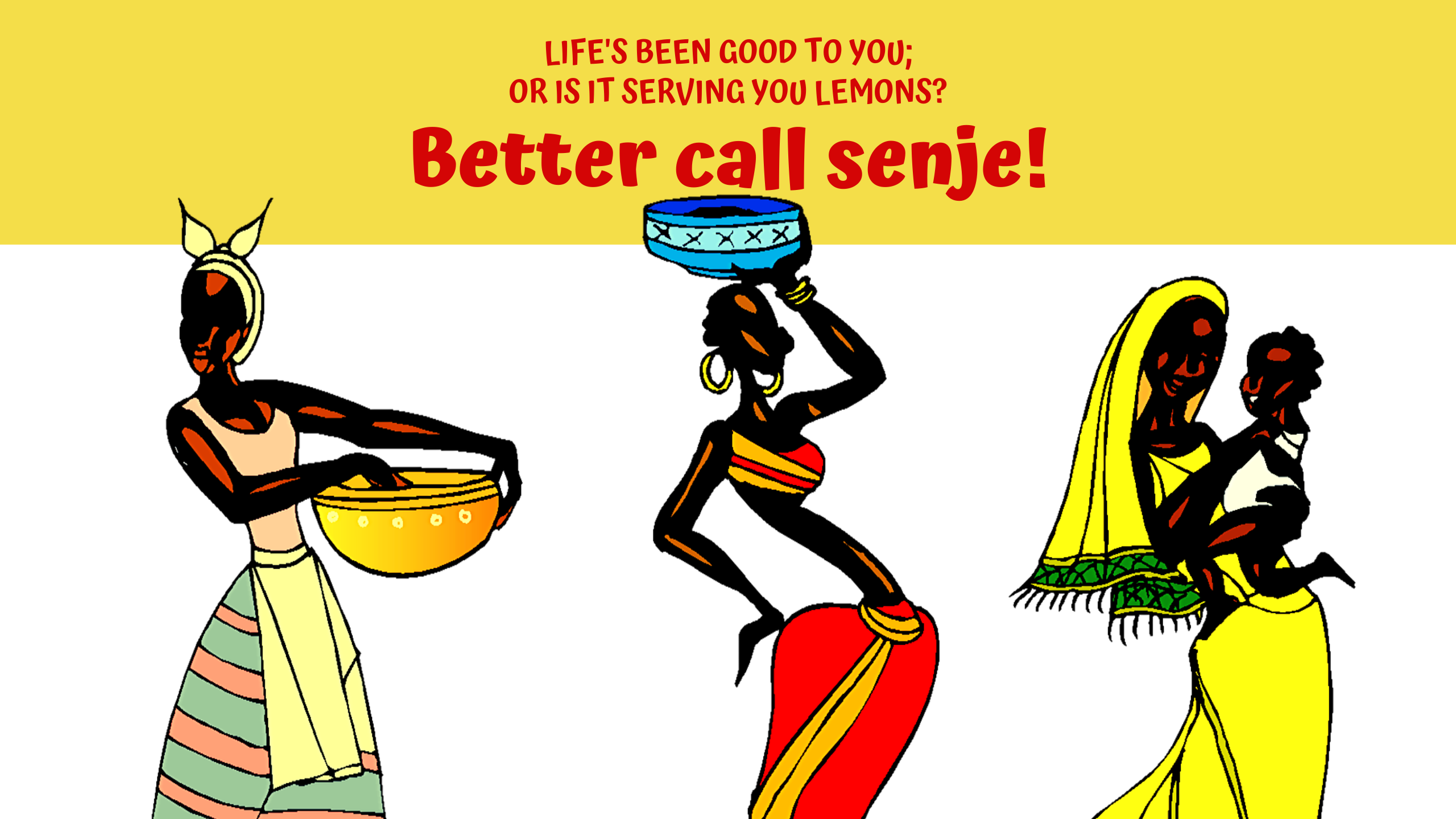 Poster importance of senje in luhya culture