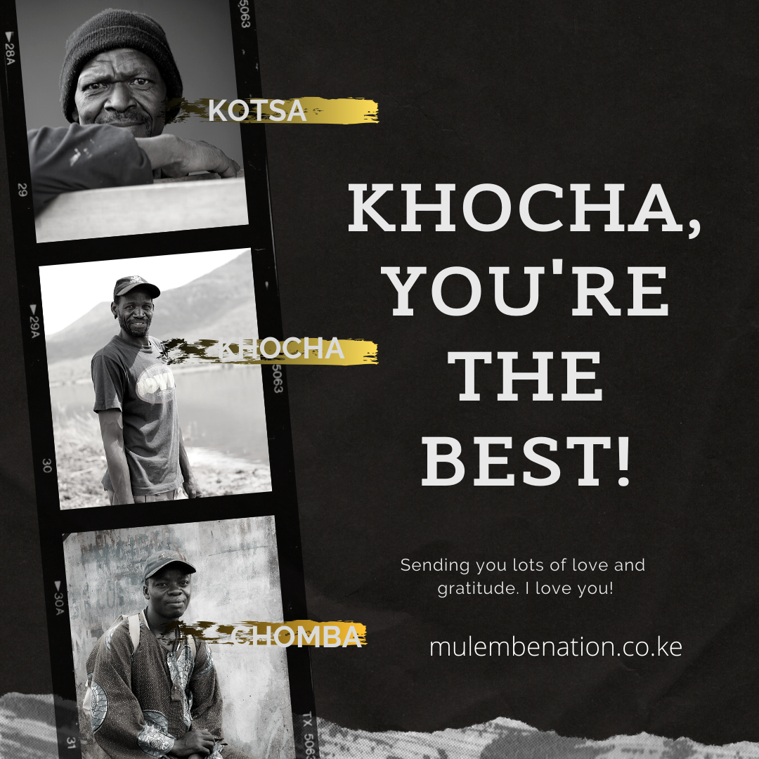 poster appreciating our maternal uncles with images of archetypal khocha, kotsa and chomba