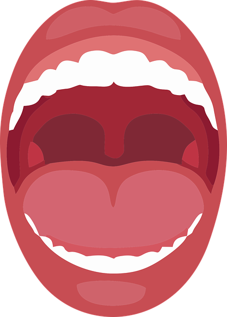 drawing of a mouth that's wide open - kumunwa ia mouth is mouth in bukusu language