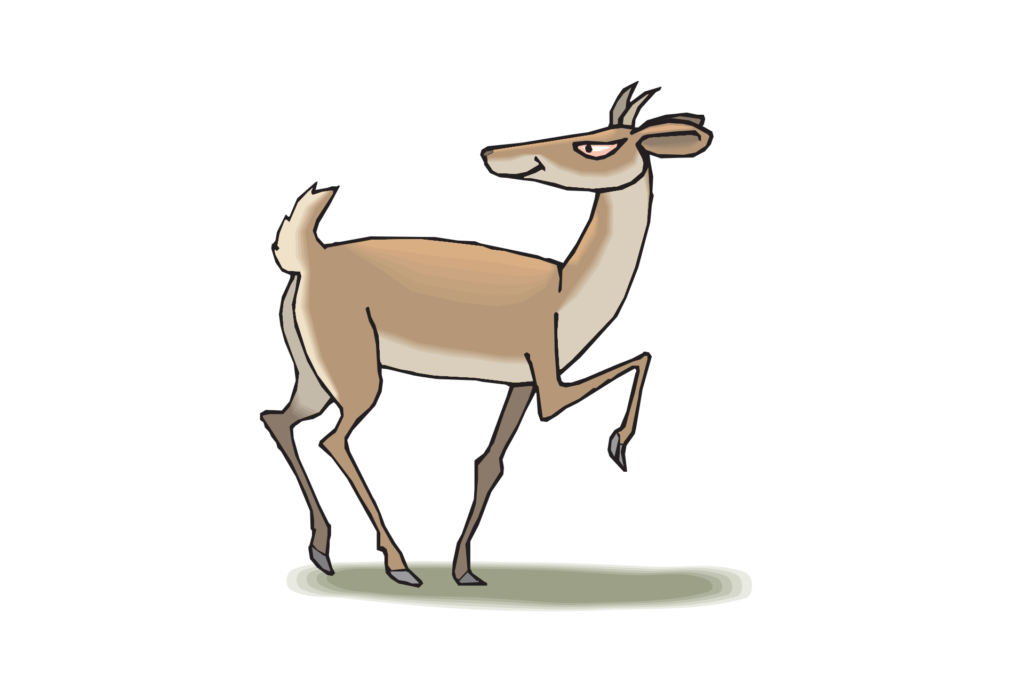 khukhwekhebukha is to look back as this antelope which in lubukusu says ekhisi  yekhebukhe