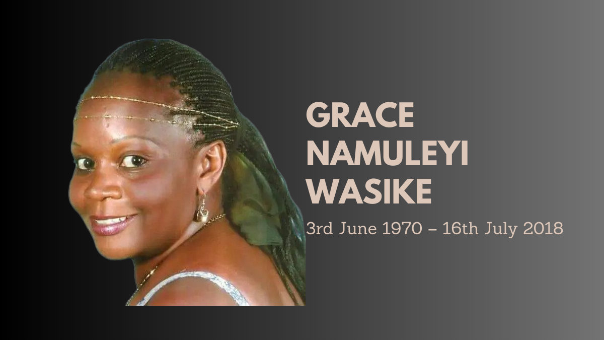 a smiling Grace Namuleyi Wasike