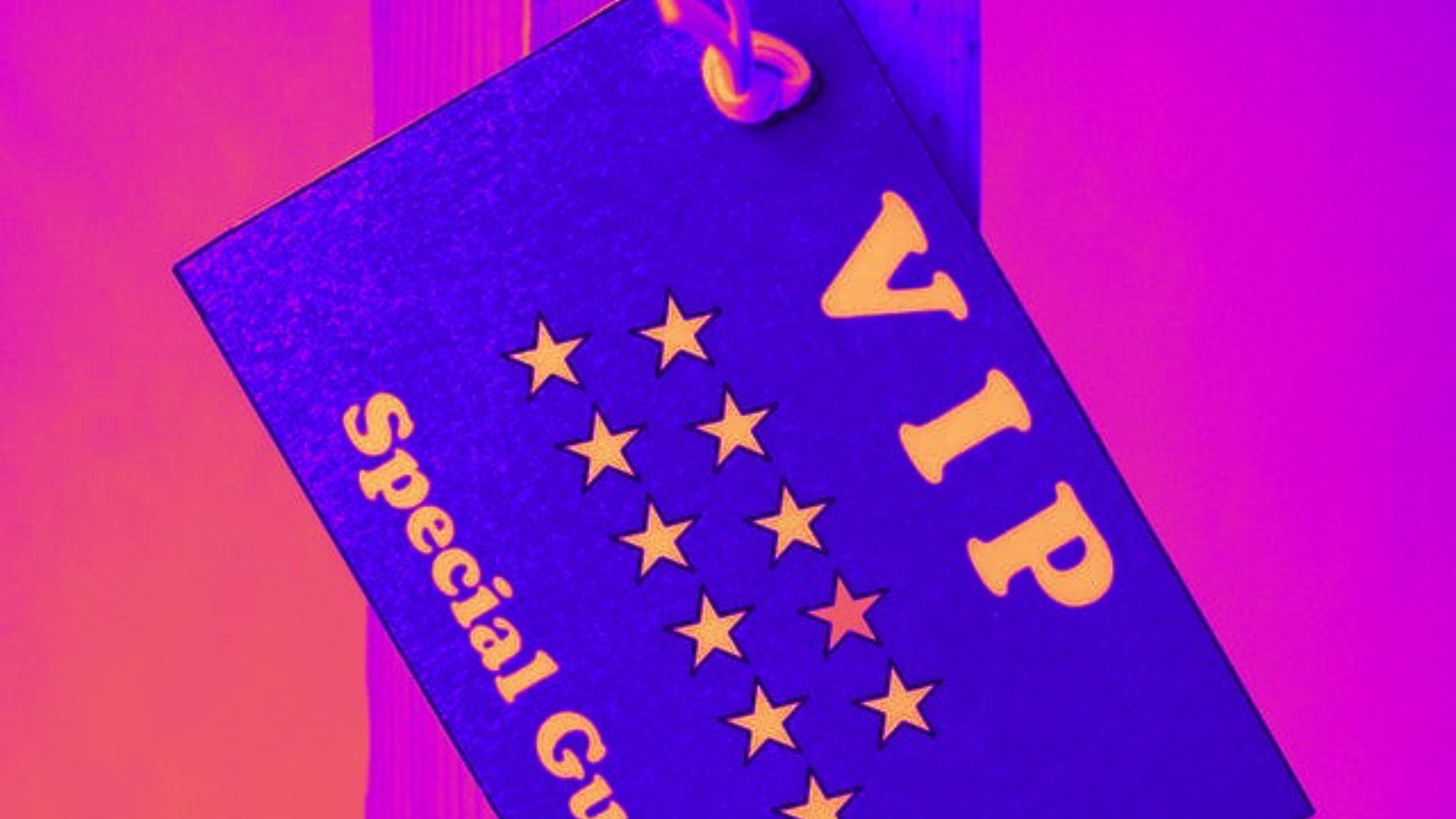 hanging door signage edited with 'heatmap' filter