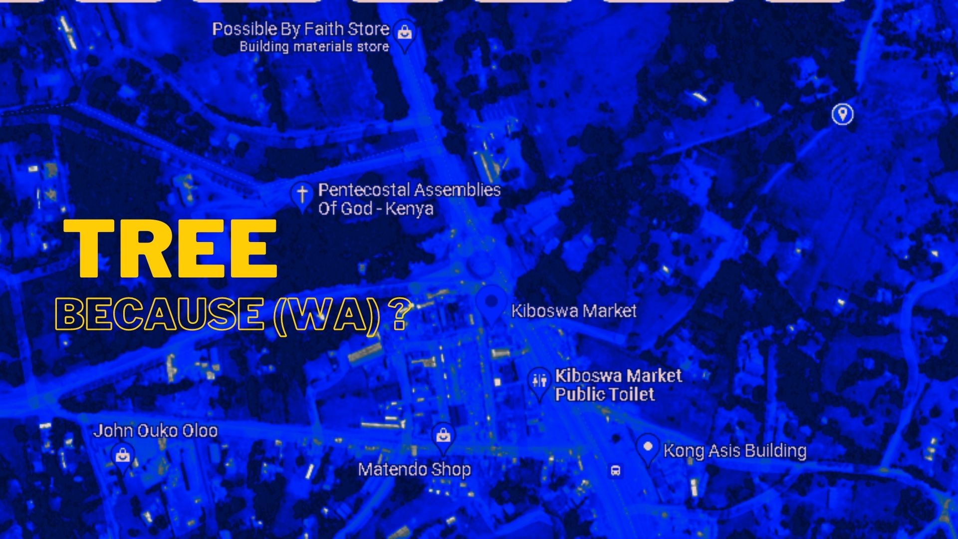 kiboswa market artistic representation of map